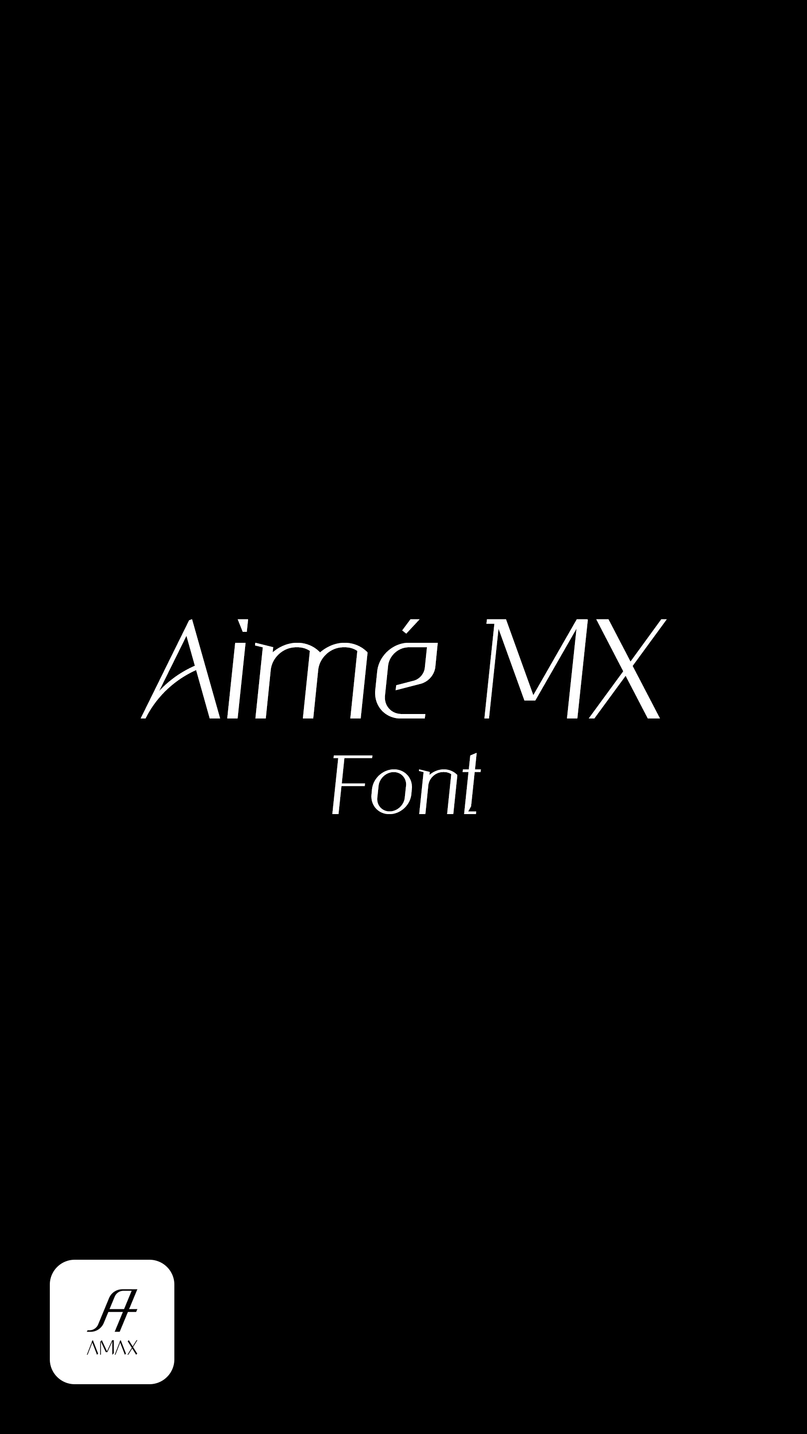 Aimé MX Typeface - Ariafar Khosravi - Font - Iranairx